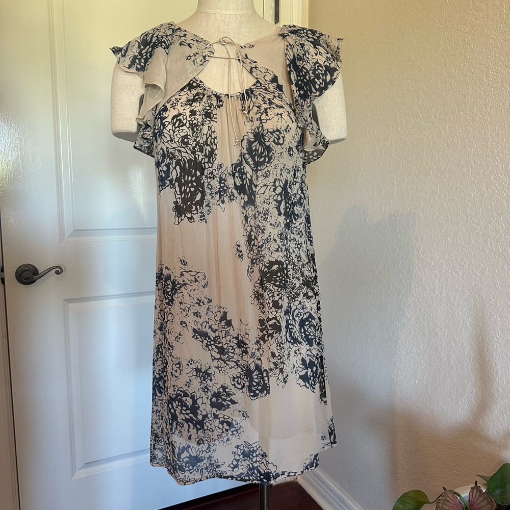 Chic Floral Women's Mini Dress